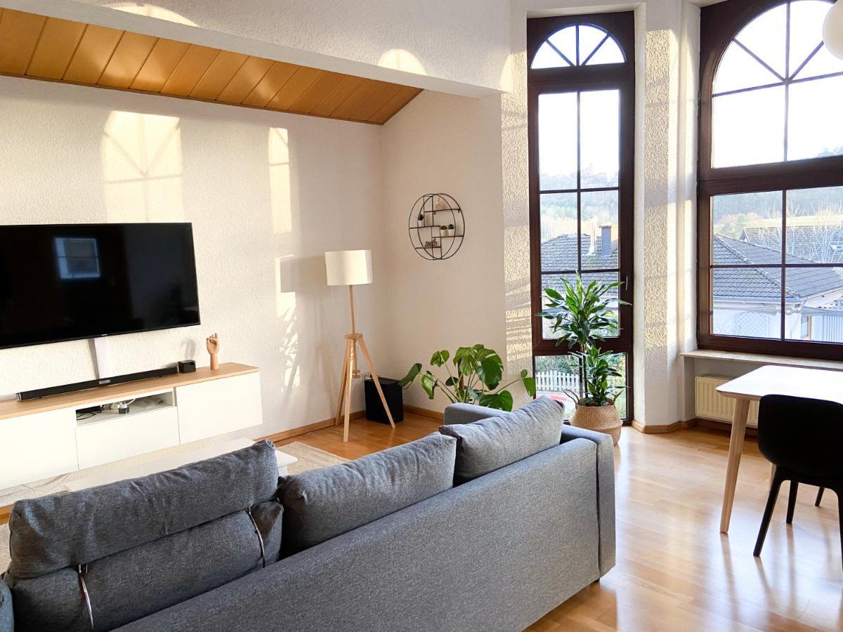 דאהן Ferienwohnung Burgpanorama מראה חיצוני תמונה