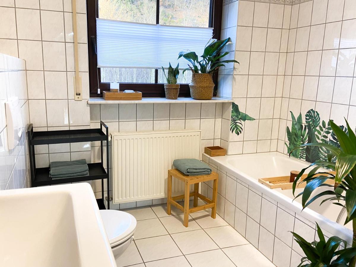 דאהן Ferienwohnung Burgpanorama מראה חיצוני תמונה